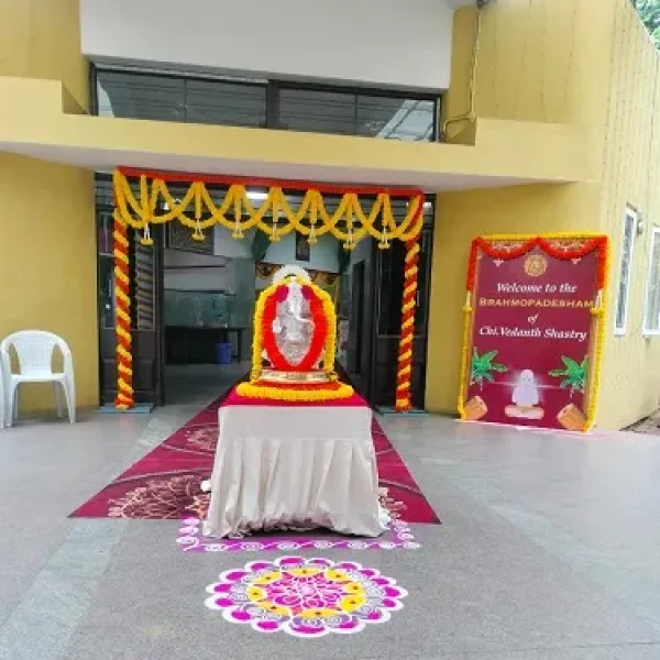 Upanayana decoration at Dharmasthala Manjunatha kalyana maantapa