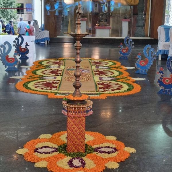 Brahmin wedding decoration at Punal Mahal