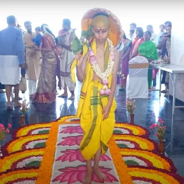 Upanayana decoration