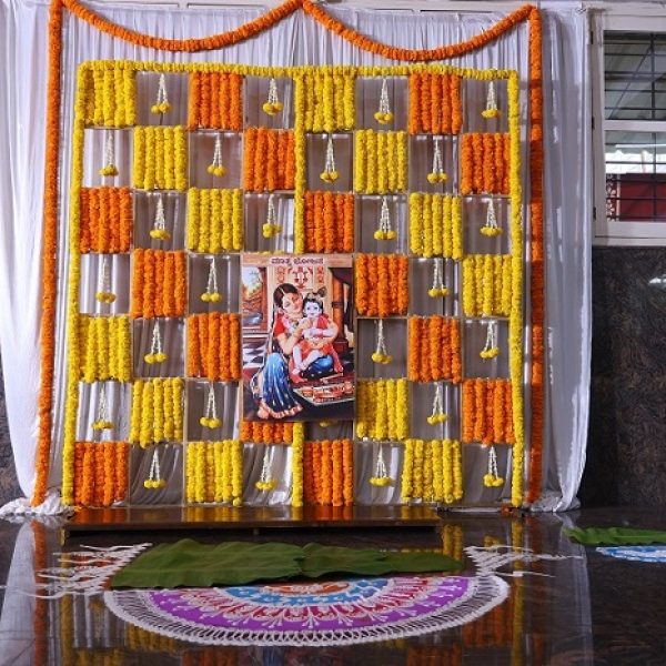 Upanayana decoration at Saraswati Kalyana Mantap, BSK 2nd Stage