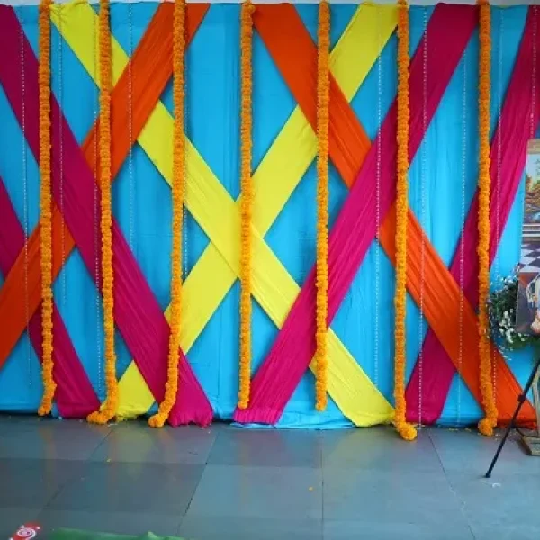 Upanayana decoration at Uttaradi Mutt