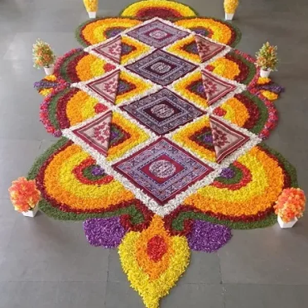 Upanayana decoration at Uttaradi Mutt