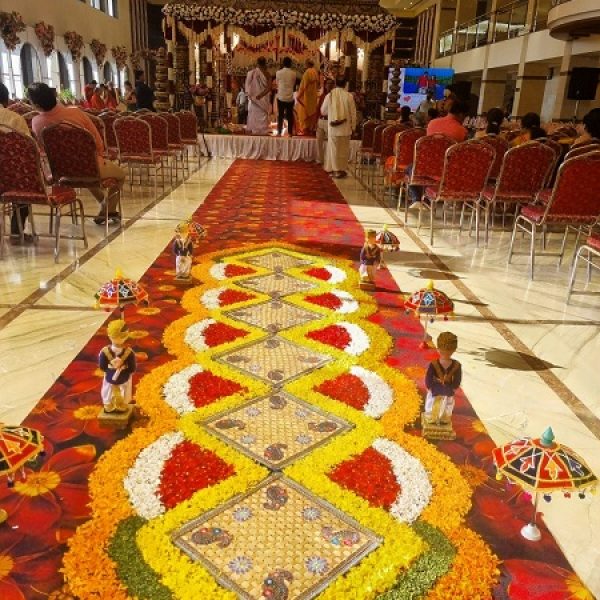 Wedding decoration Aditya kalyana mantapa