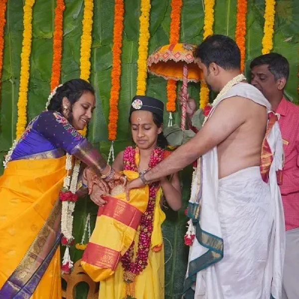 Upanayana decoration at Ramamandir by Utsava Brahmin Events