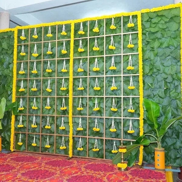 Upanayana decoration at sridhara srigudda centre