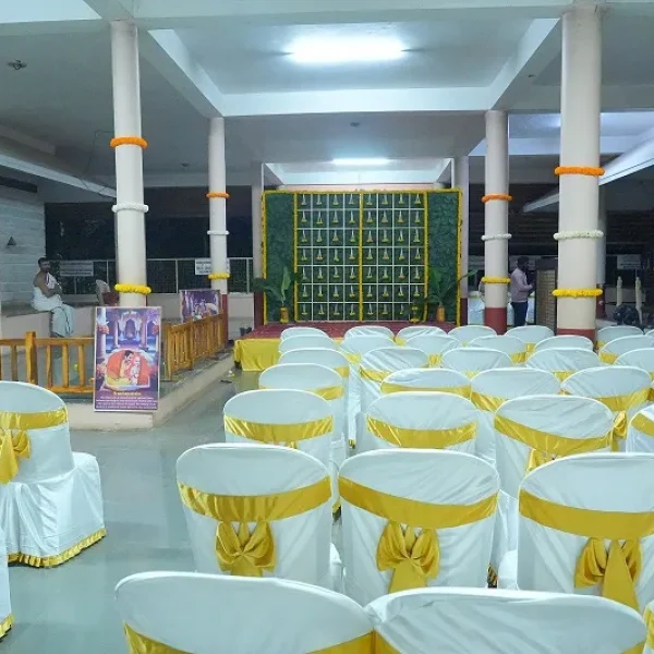 Upanayana decoration at sridhara srigudda centre