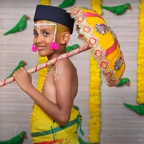 Upanayana decoration of agasthya