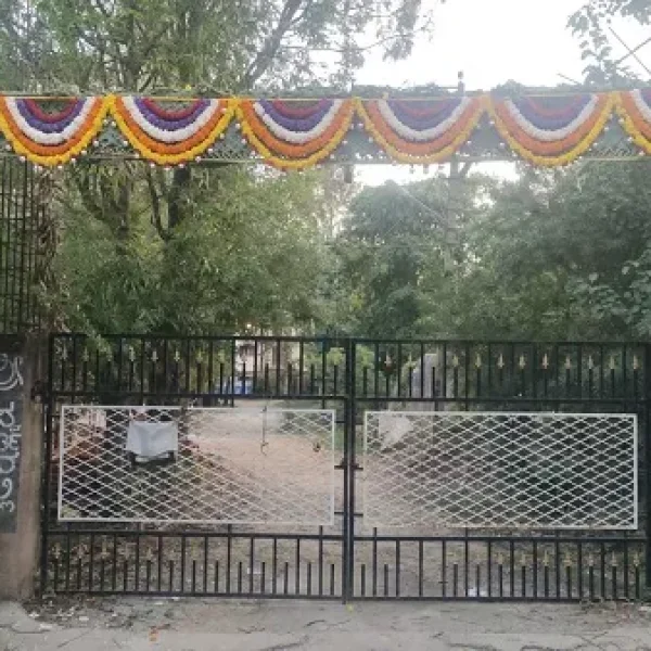 upanayana decoration conducted at playground
