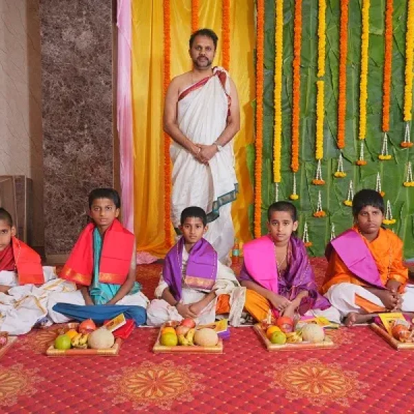 Upanayana at Ramamandir by Utsava Brahmin Events