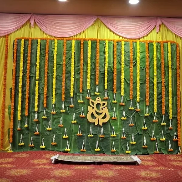 Upanayana decoration at Ramamandir by Utsava Brahmin Events