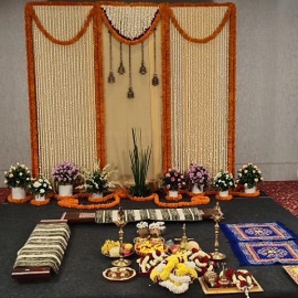 Pooja during Wedding